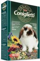 Корм для кроликов и молодняка Padovan Premium Coniglietti комплексный основной 2 кг
