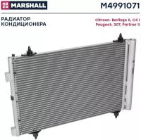 Радиатор кондиционера MARSHALL M4991071 Citroen: Berlingo II, C4 I Peugeot: 307, Partner II; кросс-номер Nissens 94758; OEM 6455CY; 6455GK