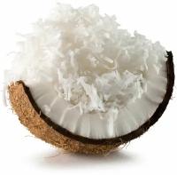 Кокосовая стружка пониженной жирности 45% для выпечки, нарезка файн, Индонезия - 300 г / Декор для кондитерских изделий