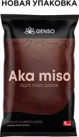 Мисо паста темная Genso, 1кг