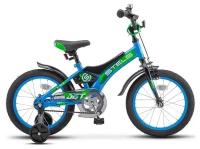 Детский велосипед STELS 14 Jet Z010 (Голубой/Зелёный)