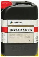 Очиститель от клея и высолов плитки и камня DECOCLEAN FA (5л)