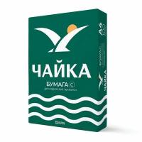 Бумага Чайка офисная, А4, 80 г/м2, 500 листов, марка С, Россия, 143% CIE