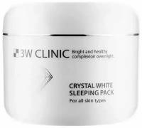 3W Clinic Ночная маска Crystal White Sleeping Pack,100 мл