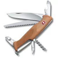 Мультитул швейцарская карта VICTORINOX RangerWood 55 коричневый