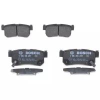 Колодки тормозные ssangyong rexton 02-/kyron 05-/actyon 05- задние, bosch, 0 986 494 237