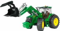 Трактор Bruder John Deere 7930 с погрузчиком