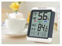 Цифровой термометр ThermoPro TP55 с подсветкой измеряет температуру и влажность