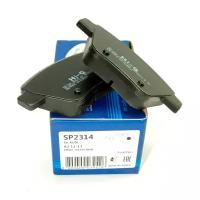 Дисковые тормозные колодки задние SANGSIN BRAKE SP2314 (4 шт.)