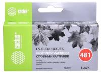 Картридж cactus CS-CLI481XXLBK, 450 стр, черный