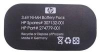 Батарея контроллера HP E200, P600 BATTERY PACK NI-MH 3.6V 500mAh 307132-001, 274779-001