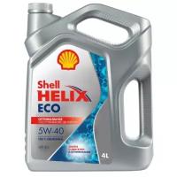 Синтетическое моторное масло SHELL Helix ECO 5W-40, 4 л