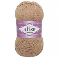 Пряжа Alize Cotton Gold, 55 % хлопок, 45 % акрил, 100 г, 330 м, 5 шт., 262 дубовый 330 м