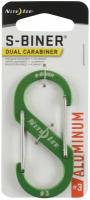 Карабин Nite Ize S-Biner Aluminum Dual Carabiner #3 - Лаймовый