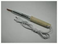 Паяльник ЭПСН 80Вт/220В (г. Псков) деревянная ручка (арт. 11308)