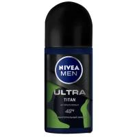 Nivea Антиперспирант ролик Men Ultra Titan, 50 мл