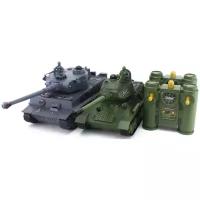 Набор техники Pilotage Танковый бой T34 + Tiger (RC18382/RC18388), 1:24