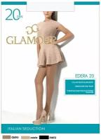 Колготки Glamour Edera, 20 den, размер 5, бежевый