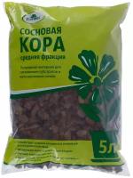 Кора сосновая FlorizeL коричневый, 5 л, 0.6 кг