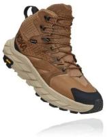Ботинки HOKA, демисезон/зима, натуральный нубук, полнота D, размер US9.5/UK9/EU43 1/3/JPN27.5, коричневый