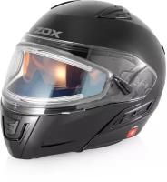 Шлем снегоходный ZOX Condor, стекло с электроподогревом, мат., черный, размер M
