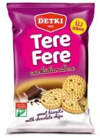 Печенье Detki TERE-FERE с кусочками шоколада, 150г