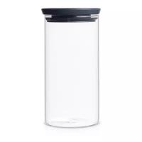 Brabantia Банка для сыпучих продуктов 298264, 1,1л, 10.4x20.2 см