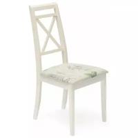 Комплект стульев TetChair Picasso (PC-SC), Прованс №13, массив дерева/текстиль, 2 шт., цвет: ivory white