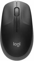 Мышь Logitech M190 910-005905 черный/серый оптическая (1000dpi) беспроводная USB (2but)