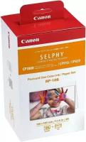 Набор Canon RP-108 бумага и цветные красители для SELPHY CP1200 108стр 8568B001