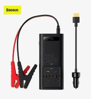 Автомобильный инвертор Baseus IGBT Power Inverter 300W (220V CN/EU) Black (CGNB010101)