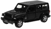 Машинка металлическая ТехноПарк Jeep Wrangler Sahara 12см черный SAHARA5D-12-BK