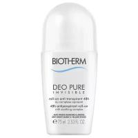 Biotherm Дезодорант-антиперспирант Pure Invisible, ролик, 75 мл