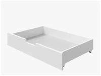 Ящик выкатной к кроватям Unika фасад МДФ (комплект 1 шт.) белый