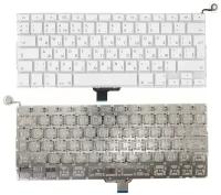Клавиатура для ноутбуков Apple A1342 Series, 13.3, большой ENTER, p/n: MC516LL/A, Русская, Белая