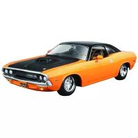 Легковой автомобиль Maisto Dodge Challenger R/T (32518) 1:24, 20.9 см, оранжевый