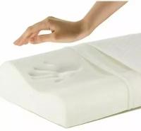Подушка ортопедическая для сна, Подушка анатомическая с эффектом памяти 30х50 см в подарочной коробке