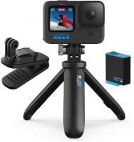 Экшн-камера GoPro HERO10 Special Bundle, 23.6МП, 1720 мА·ч, black