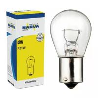 Лампа P21W 12V 21W Narva Standard 17635 / 176353000 картон 1шт