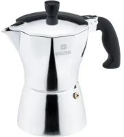 Кофеварка алюминиевая Vinzer Espresso Moka Aroma 89308 с бакелитовой ручкой, 3 чашки