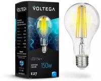 Лампа светодиодная Voltega 7103, E27, G45, 15 Вт, 4000 К