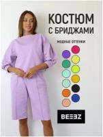 Костюм BEEEZ, размер XS, фиолетовый