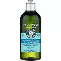 Освежающий шампунь для волос L'OCCITANE aromachology Живительная свежесть, 300 мл