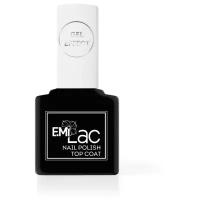 E.Mi Верхнее покрытие Ultra Strong Top Coat Gel Effect, прозрачный, 9 мл