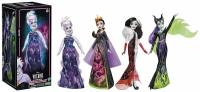 Коллекция Disney Villains Black and Brights Набор из 4х кукол-злодеев 28 см в высоту