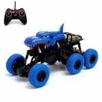 Радиоуправляемая игрушка - Джип DINO, 1:16, 4WD, работает от аккумулятора, цвет синий, 1 шт