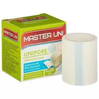 Master Uni UNIPORE лейкопластырь фиксирующий на нетканой основе, 4х500 см, 1 шт