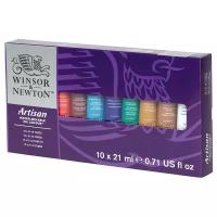 Winsor & Newton Масляные краски водорастворимые Artisan (1590227), 21 мл, 10 цв., ассорти