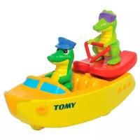 Игрушка для ванной Tomy Крокодил на водных лыжах (TO72358)