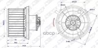 Мотор Отопителя Салона Toyota Cami 99-05/Daihatsu Mira/Move/Terios/Copen 05-/Mitsubishi Minica/Pajer Sat арт. ST-87104-87401